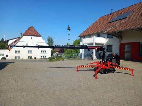 Kran 380 Arbeitsposition